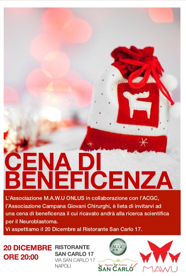 Cena di Beneficenza Mawu